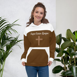 SUPER SISTER LEAGUE - Holy Closet - Brown Unisex Hoodie