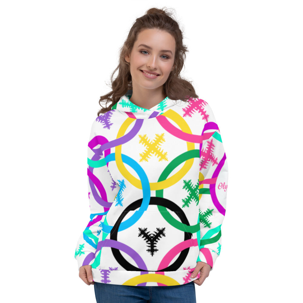 Olympic Pride - Multicolor  Comfy unisex hoodie