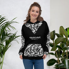 Load image into Gallery viewer, Solace - Black &amp; White Free style Unisex Hoodie
