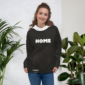 HOME /ESCAPE - Flipmode - B&W - Unisex Hoodie