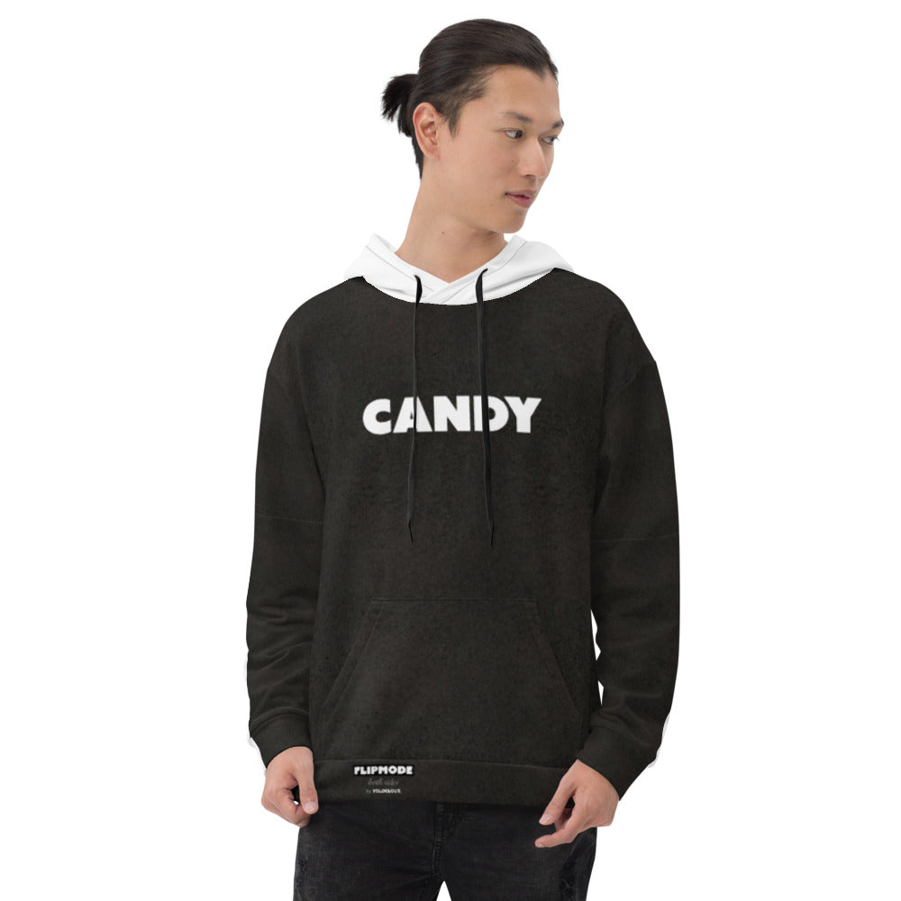 CANDY/BAR - Flipmode - B&W - Unisex Hoodie