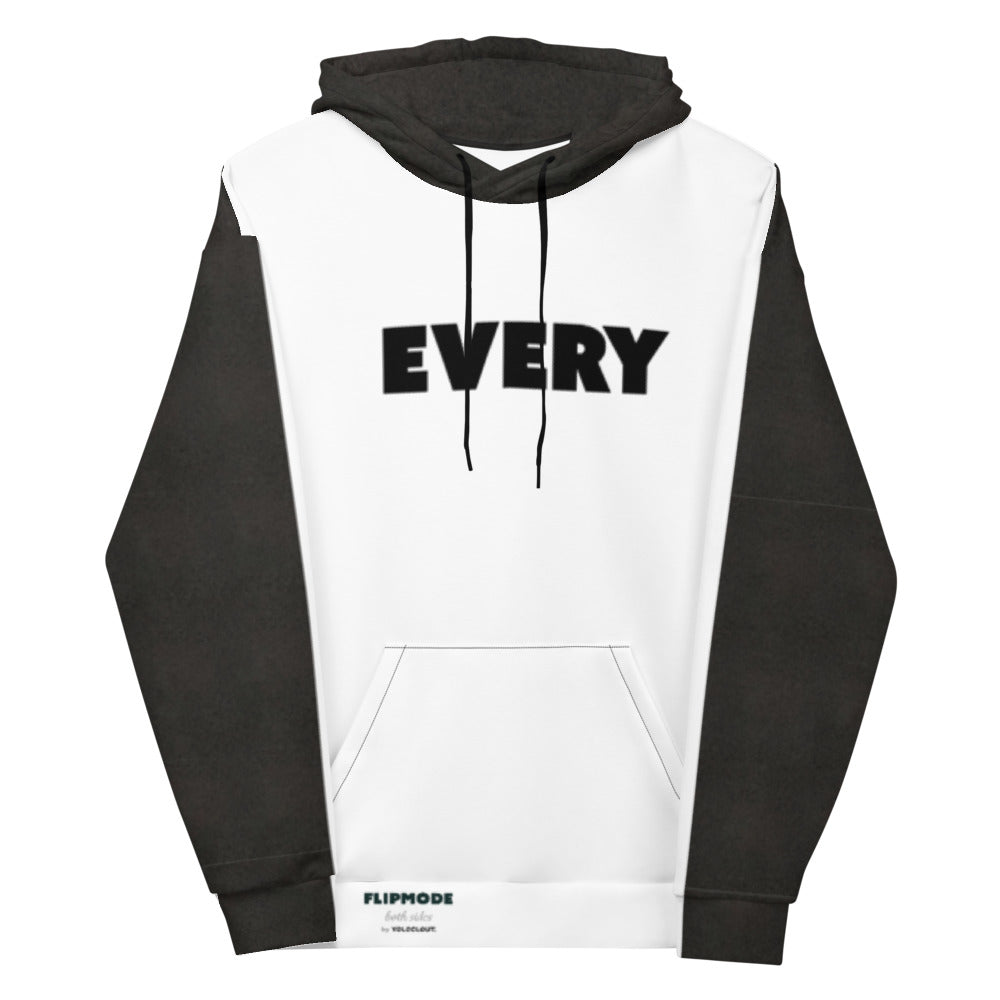 EVERY/THING - Flipmode - W&B - Unisex Hoodie