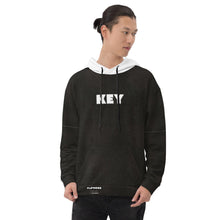 Load image into Gallery viewer, KEY/HOLE - Flipmode - B&amp;W - Unisex Hoodie
