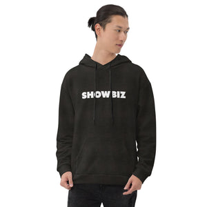 SHOWBIZ / NOBIZ - Flip Mode - Black & White Unisex Hoodie