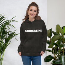 Load image into Gallery viewer, BORDERLINE / CREW - Flip Mode - Black &amp; White Unisex Hoodie
