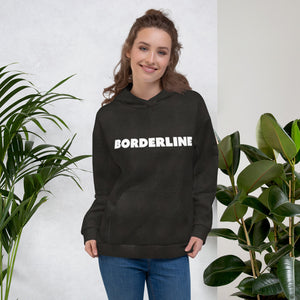 BORDERLINE / CREW - Flip Mode - Black & White Unisex Hoodie