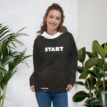 Load image into Gallery viewer, START/UP - Flipmode - B&amp;W - Unisex Hoodie
