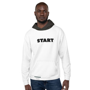 START/UP- Flipmode - W&B - Unisex Hoodie