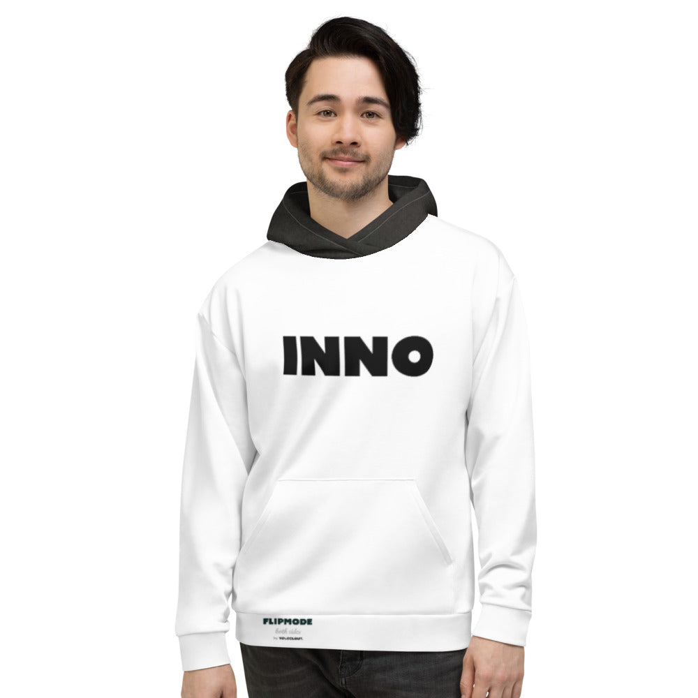 INNO/CENT- Flipmode - W&B - Unisex Hoodie