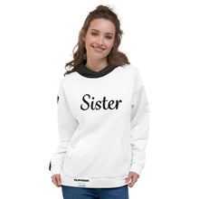 Load image into Gallery viewer, SISTER/LIBERTY - SSL - Flipmode - W&amp;B - Unisex Hoodie
