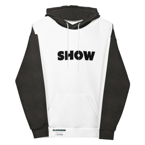 SHOW/DON'T TELL - Flipmode - W&B - Unisex Hoodie