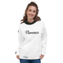 Load image into Gallery viewer, FLORENCE/NIGHTINGALE- Flipmode - W&amp;B - Unisex Hoodie
