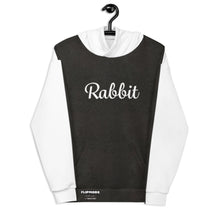 Load image into Gallery viewer, RABBIT/HOLE - Flipmode - B&amp;W - Unisex Hoodie
