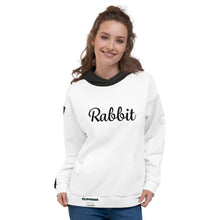 Load image into Gallery viewer, RABBIT/HOLE - SSL - Flipmode - W&amp;B - Unisex Hoodie
