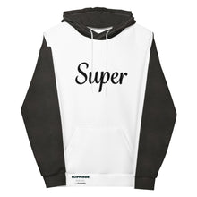 Load image into Gallery viewer, SUPER/COURAGE- Flipmode - W&amp;B - Unisex Hoodie
