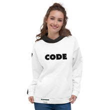 Load image into Gallery viewer, CODE/DECODE- Flipmode - W&amp;B - Unisex Hoodie
