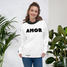 Load image into Gallery viewer, AMOR/MUNDI -  (H.A) Flipmode  -  W&amp;B -  Unisex Hoodie
