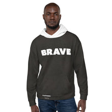 Load image into Gallery viewer, BRAVE / NEW PEOPLE - Flipmode - B&amp;W - Unisex Hoodie
