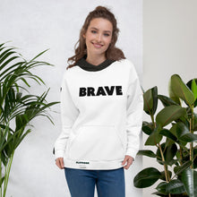 Load image into Gallery viewer, BRAVE / NEW PEOPLE - Flipmode - B&amp;W - Unisex Hoodie
