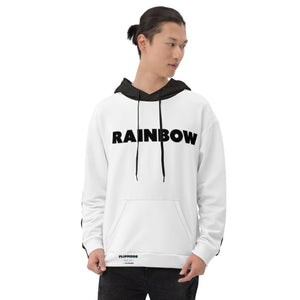 RAINBOW/FAMILY - Flipmode - W&B - Unisex Hoodie