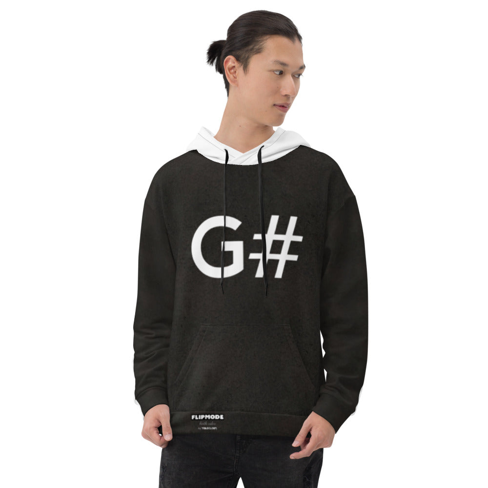 G# - Granville Sharp - Flipmode - B&W - Unisex Hoodie