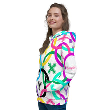 Load image into Gallery viewer, Olympic Pride - Multicolor  Comfy unisex hoodie
