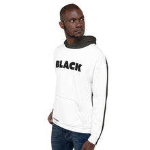 Load image into Gallery viewer, BLACK/SUN - Flipmode - B&amp;W Unisex Hoodie
