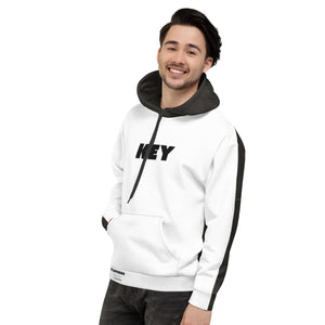 KEY/HOLE - Flipmode - B&W Unisex Hoodie