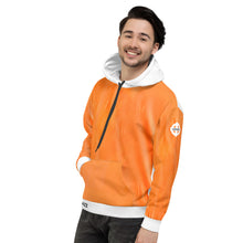 Load image into Gallery viewer, CRAZZ - Orange Plastic Coating Look - Unisex Hoodie
