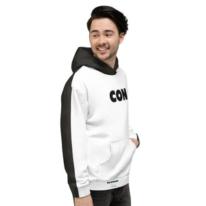 CON/SENSUAL - Flipmode - W&B - Unisex Hoodie