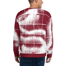 Load image into Gallery viewer, SOLACE - Burgundy/Stain - Yoloclout. - Free Style Unisex Sweatshirt
