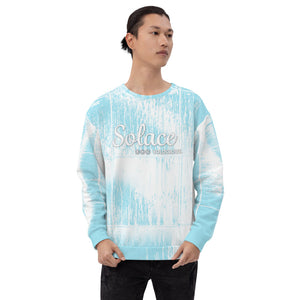 SOLACE - Blue - Yoloclout. - Free Style Unisex Sweatshirt