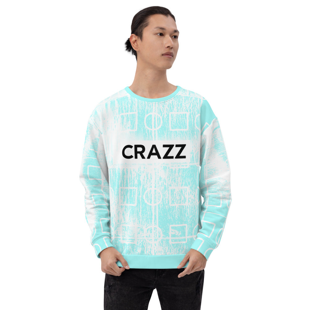 CRAZZ - Blue - Yoloclout. Free Style Unisex Sweatshirt