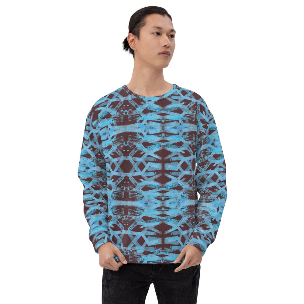 BLUE ANARCHY - Fine Art Fit - Unisex Sweatshirt