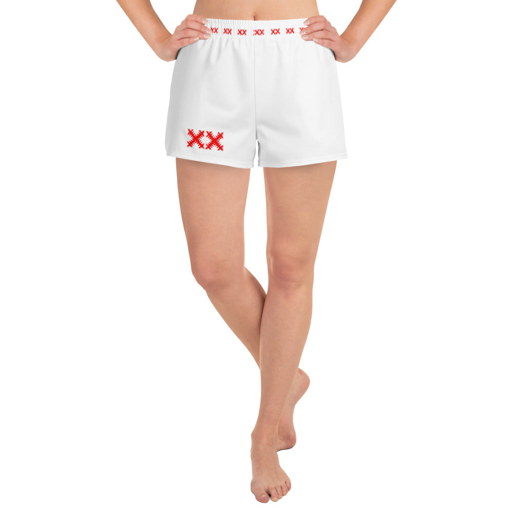 SUPER SISTER LEAGUE - Women's Athletic  Short Shorts