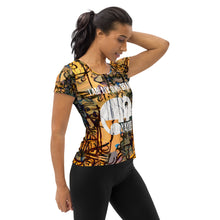 Load image into Gallery viewer, I AM MY OWN BRAND - YAYOB LINE - All-Over Print Women&#39;s Athletic T-shirt
