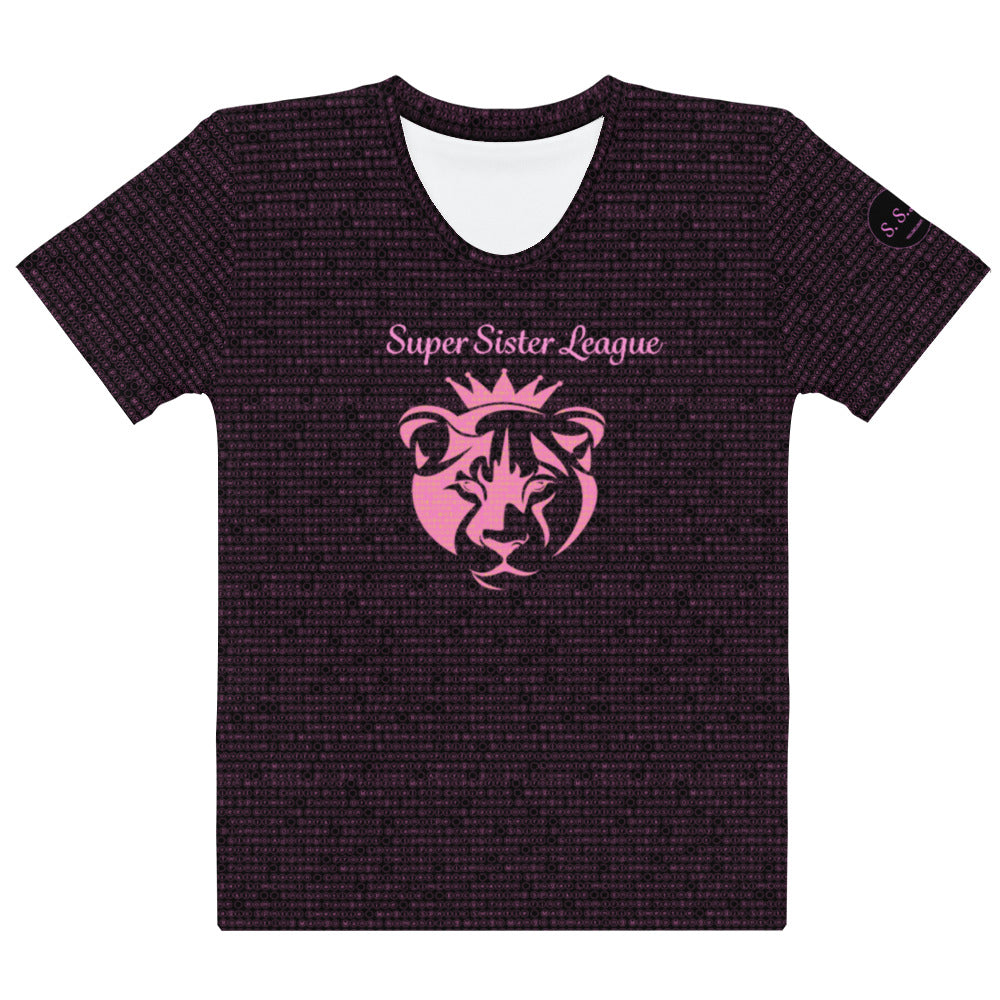 LIONESS - Super Sister league, Black Women's T-shirt