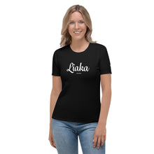 Load image into Gallery viewer, Liaka (Love is a killer app) - Black Women&#39;s T-shirt
