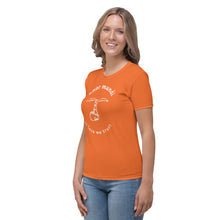 Load image into Gallery viewer, Amor Mundi - Orange Women&#39;s T-shirt
