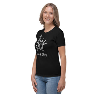 SISTER OF LIBERTY - SSL - Black Women's T-shirt