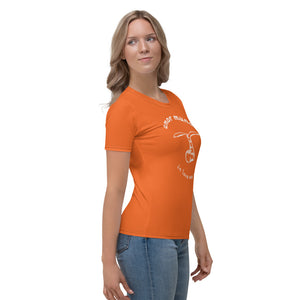 Amor Mundi - Orange Women's T-shirt