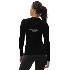 SISTER OF LIBERTY - SSL - Black Women's Rash Guard