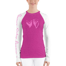 Load image into Gallery viewer, Lionesses - Pink Women&#39;s Rash Guard
