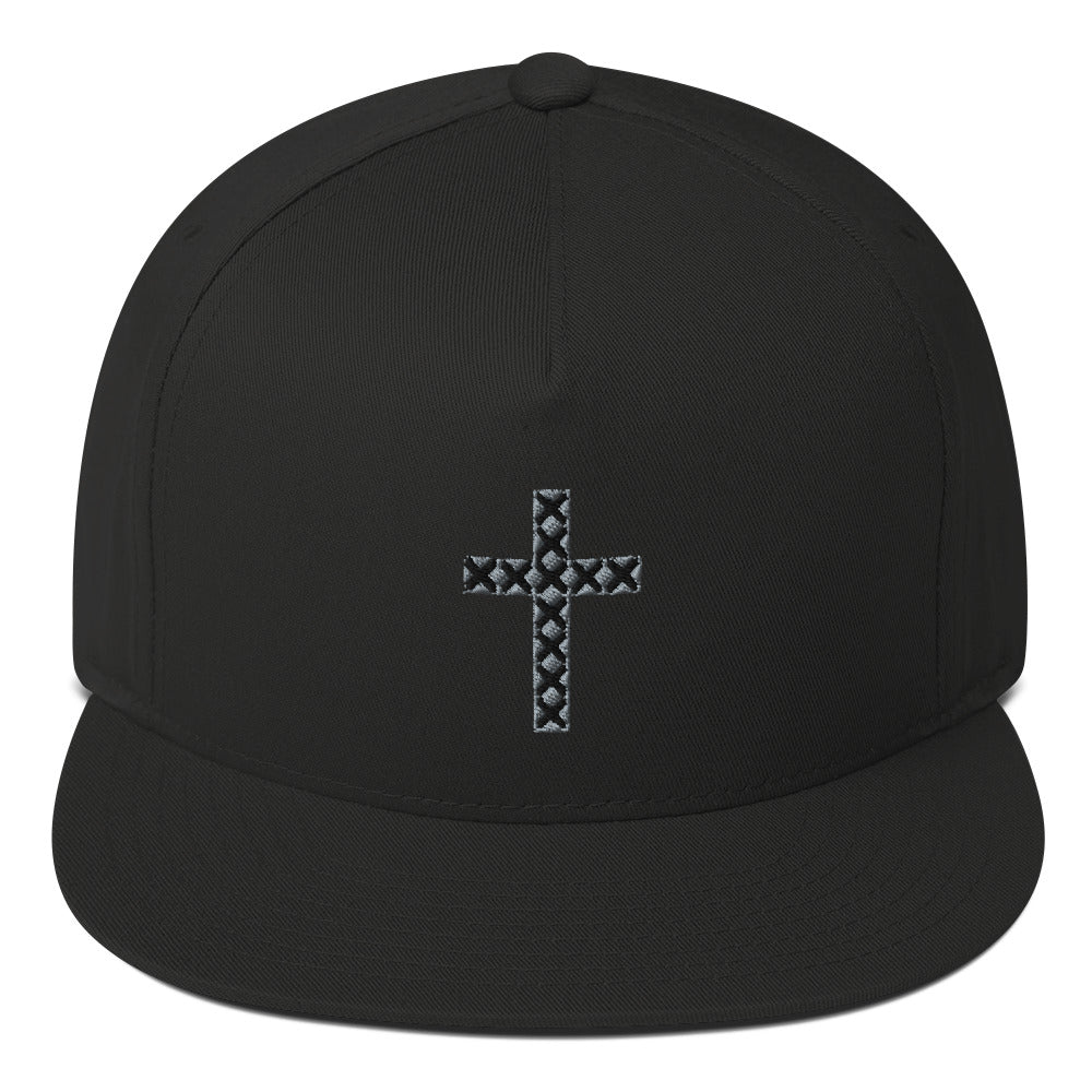 HOLY C(R)AP - DOUBLE CROSS - Flat Bill Cap