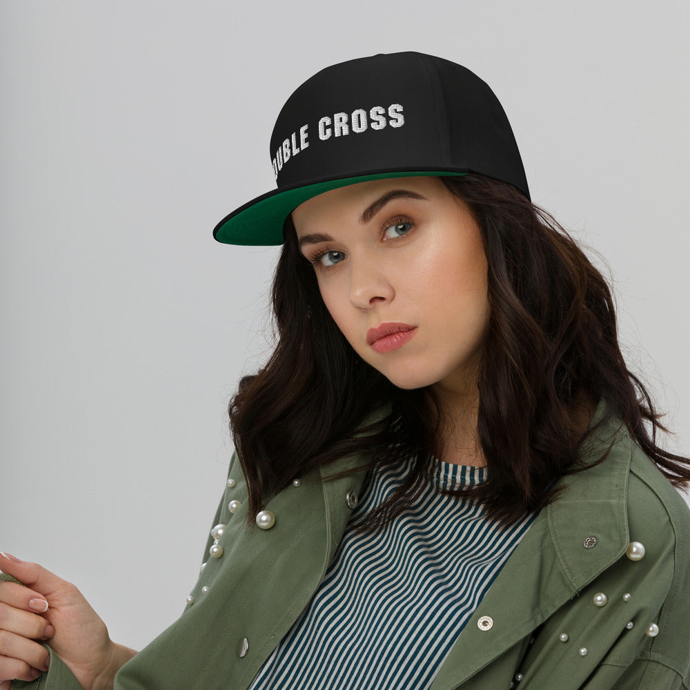 DOUBLE CROSS - Flat Bill Cap