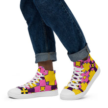 Load image into Gallery viewer, CLASH Nr 111 Men’s high top canvas shoes
