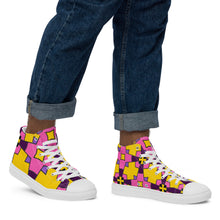 Load image into Gallery viewer, CLASH Nr 111 Men’s high top canvas shoes
