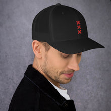 Load image into Gallery viewer, DOUBLE CROSS A&#39;Dam Trucker Cap
