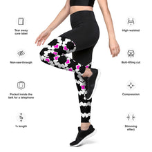 Load image into Gallery viewer, DIVINIA - Lilac Heart - Sports Leggings
