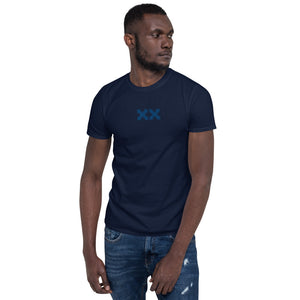 DOUBLE CROSS - TWIN - Short-Sleeve Unisex T-Shirt